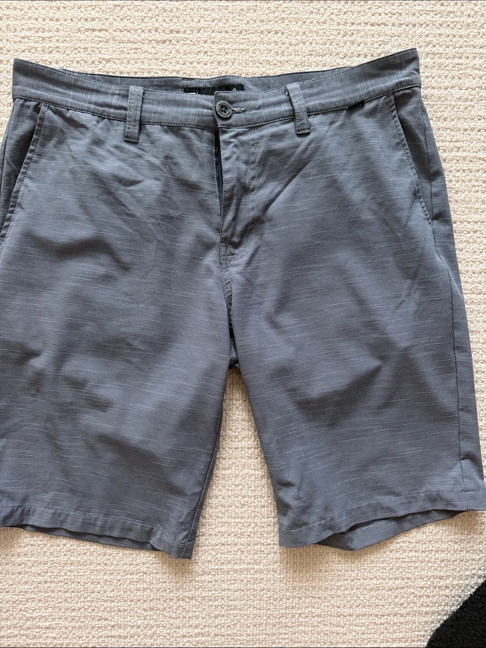 Travis Mathew Slate Gray Flat Front Men's Shorts
